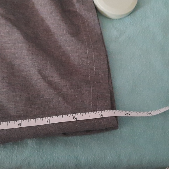 BIG &TALL MEN'S HODO lined Swim trunks 4XL Heather gray - Picture 7 of 8